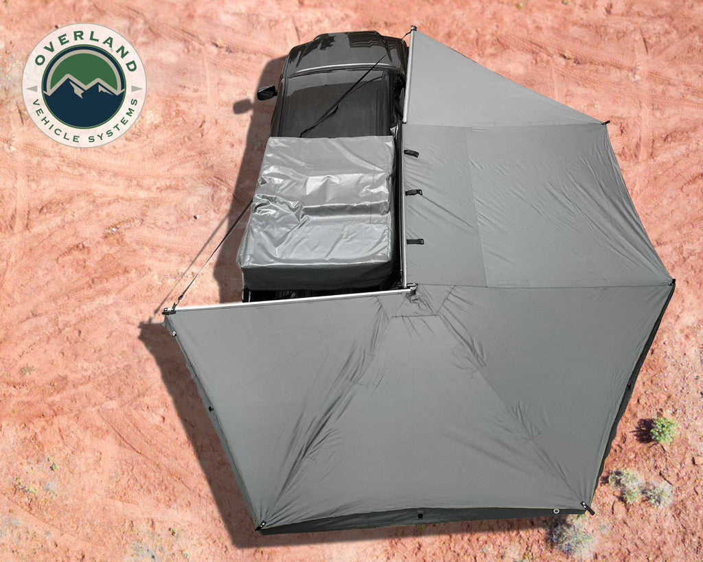 OVS Nomadic Awning 270 Dark Gray Cover With Black Cover Universal