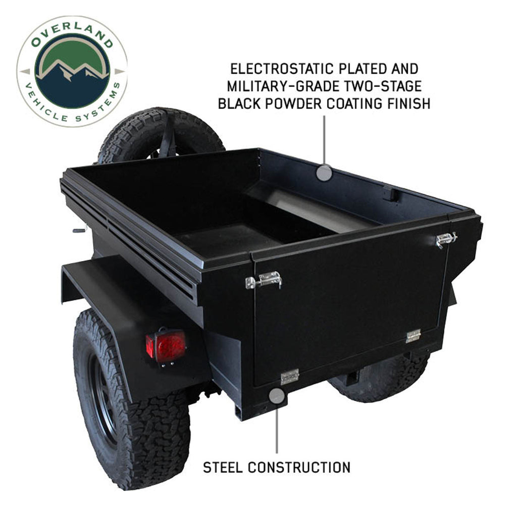 Off-Road Trailer - Military Style With Full Articulating Suspension