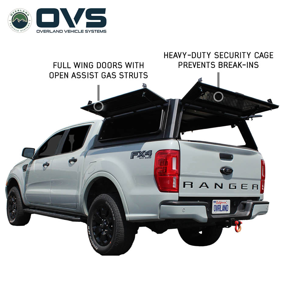 OVS Expedition PRO truck cap on a 2019-2023 Ford Ranger - view 2