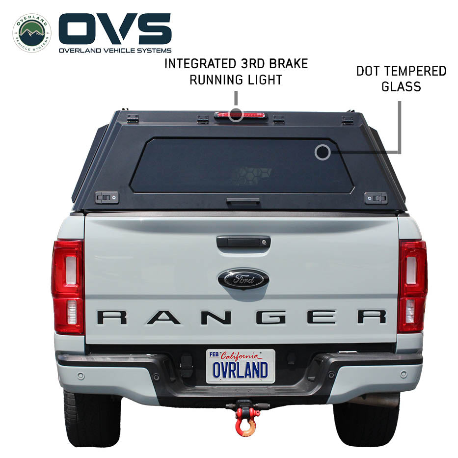 OVS Expedition PRO truck cap on a 2019-2023 Ford Ranger - view 4