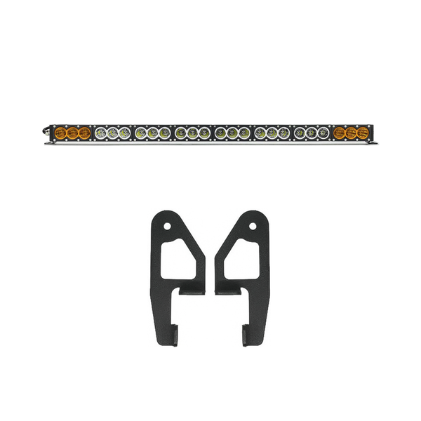 Premium Roof Rack Front Light Bar Kit for 2005-2023 Toyota Tacoma