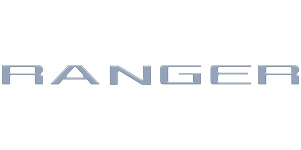 Tailgate Letter Inserts Fits 2019-2023 Ford Ranger