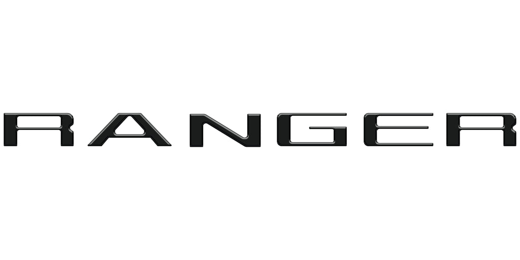 Tailgate Letter Inserts Fits 2019-2023 Ford Ranger