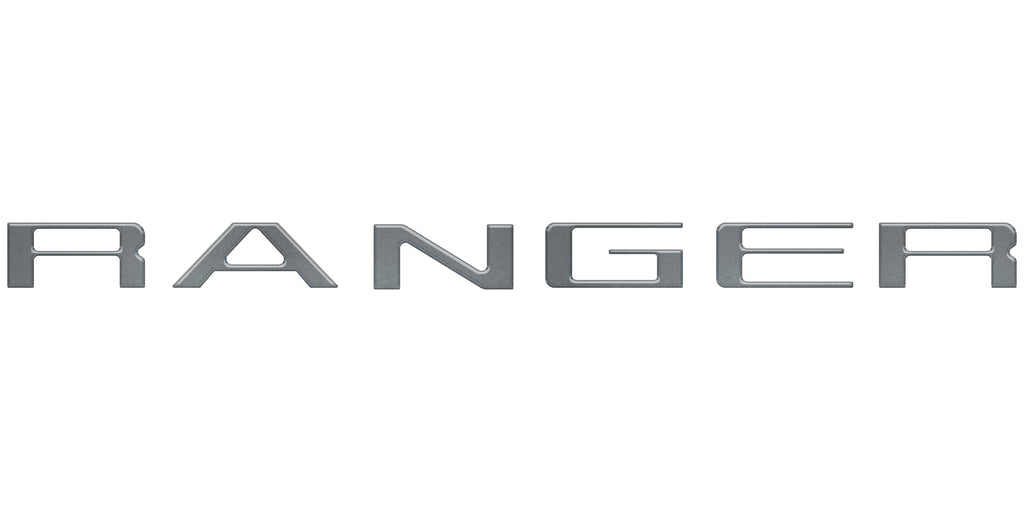 Tailgate Letter Inserts Fits 2019-2023 Ford Ranger