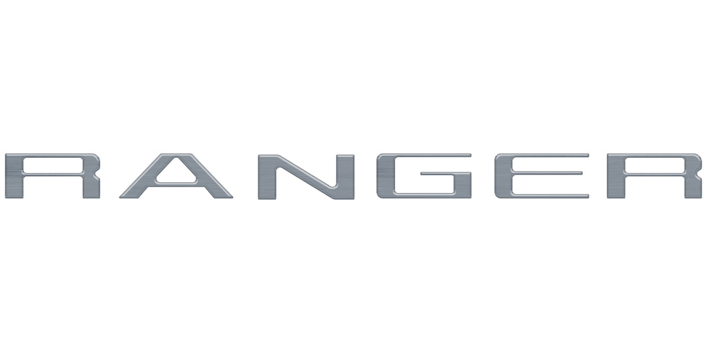 Tailgate Letter Inserts Fits 2019-2023 Ford Ranger