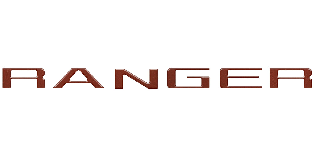 Tailgate Letter Inserts Fits 2019-2023 Ford Ranger
