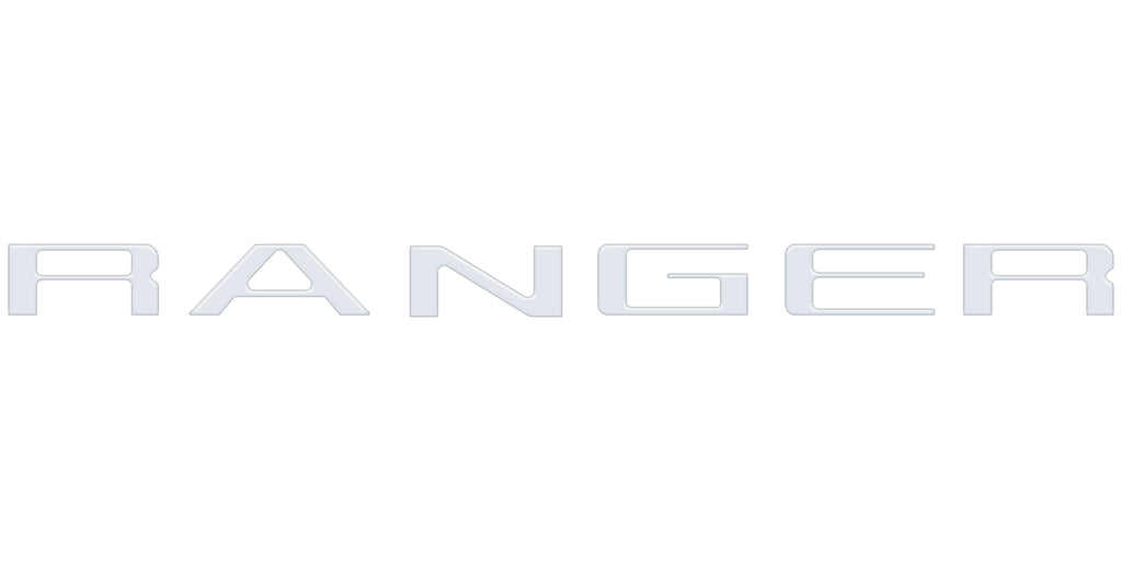 Tailgate Letter Inserts Fits 2019-2023 Ford Ranger
