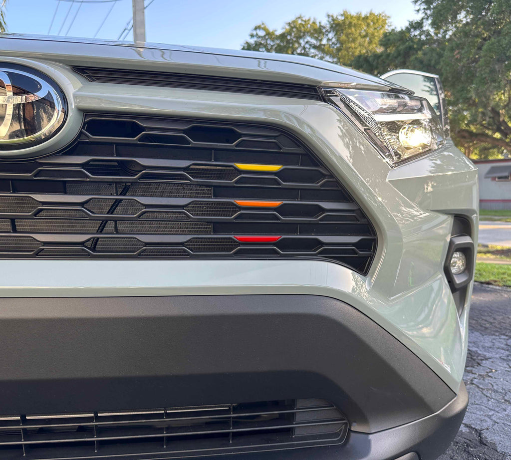 Grille Line Inserts Fits 2019-2023 Toyota Rav4