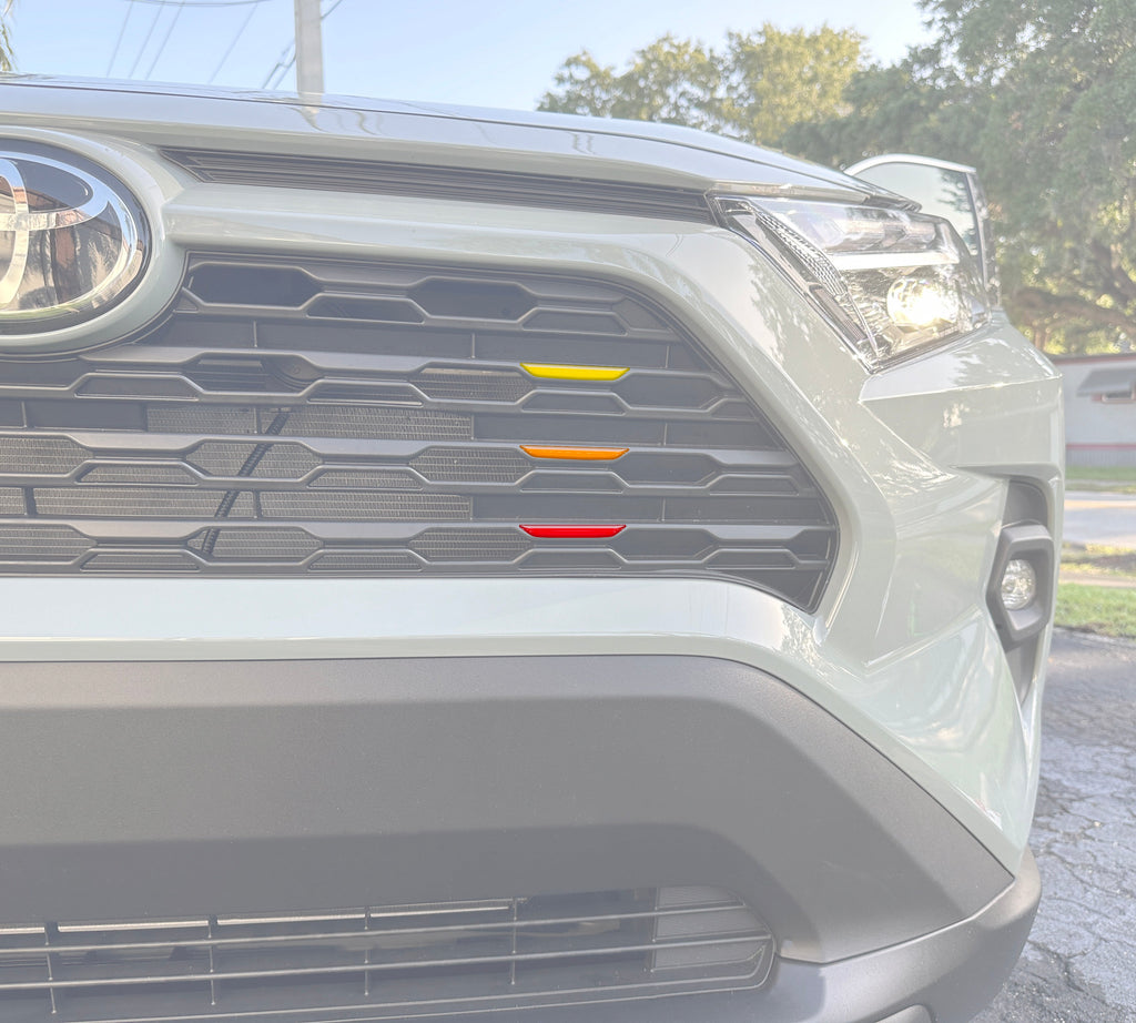 Grille Line Inserts Fits 2019-2023 Toyota Rav4