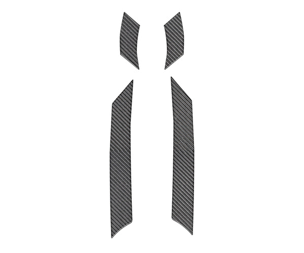 A&D Pillar Overlays Fits 2019-2024 Toyota Rav4