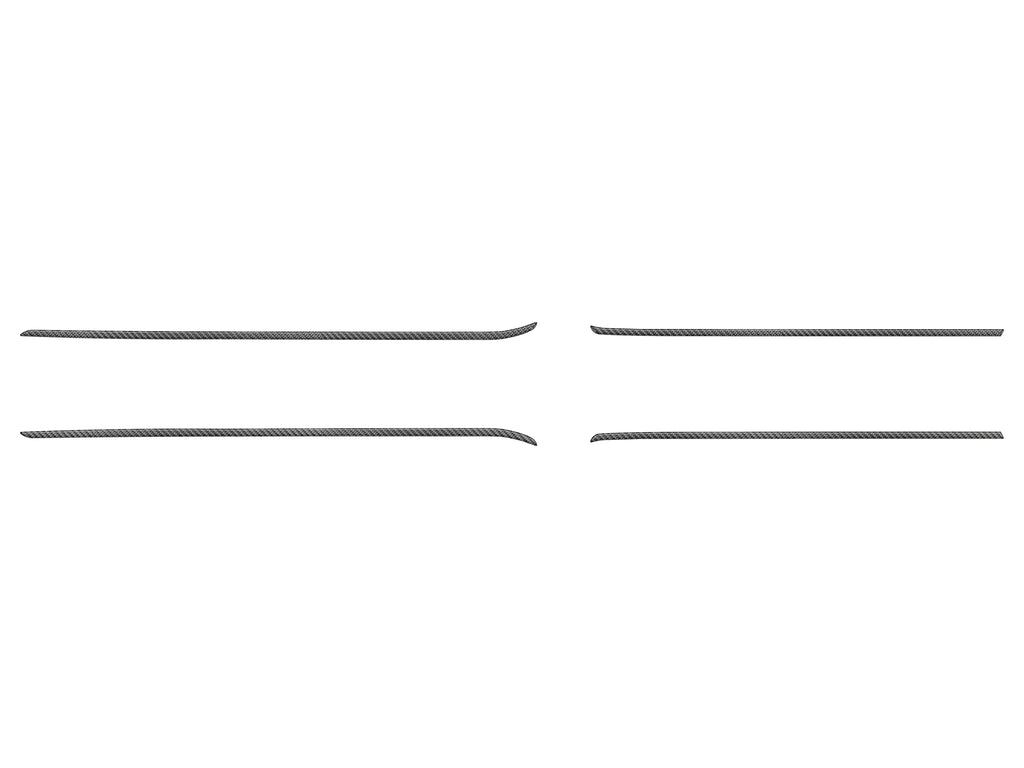 Side Door Arm Rest Lower Line Accent Trim for 2025-2026 Toyota 4Runner - close-up detail | Tufskinz.com