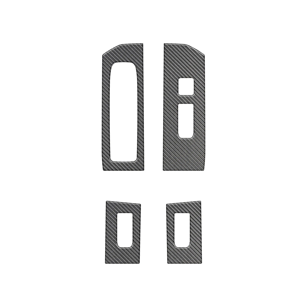 Door Switches Accent Trim for 2025-2026 Toyota 4runner - close-up detail | Tufskinz.com