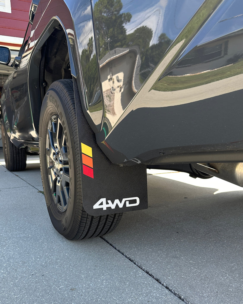Mud Flaps Fits 2025-2026 Toyota 4Runner