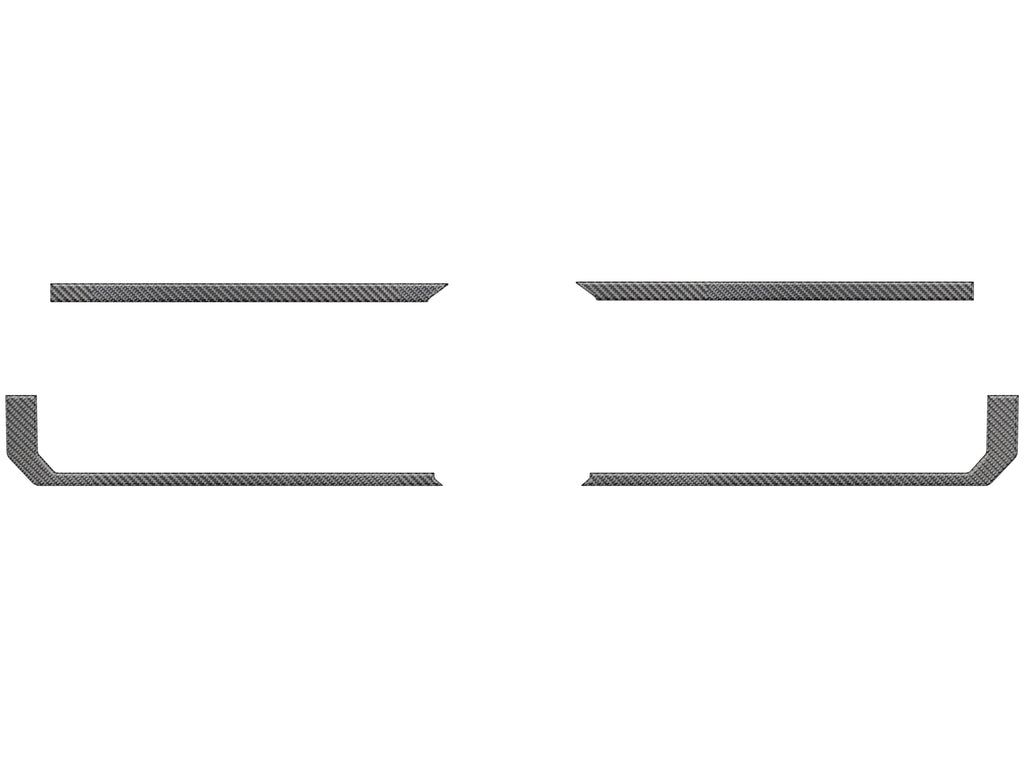 Front Grille Line Accent Trim Fits 2025-2026 Toyota 4Runner