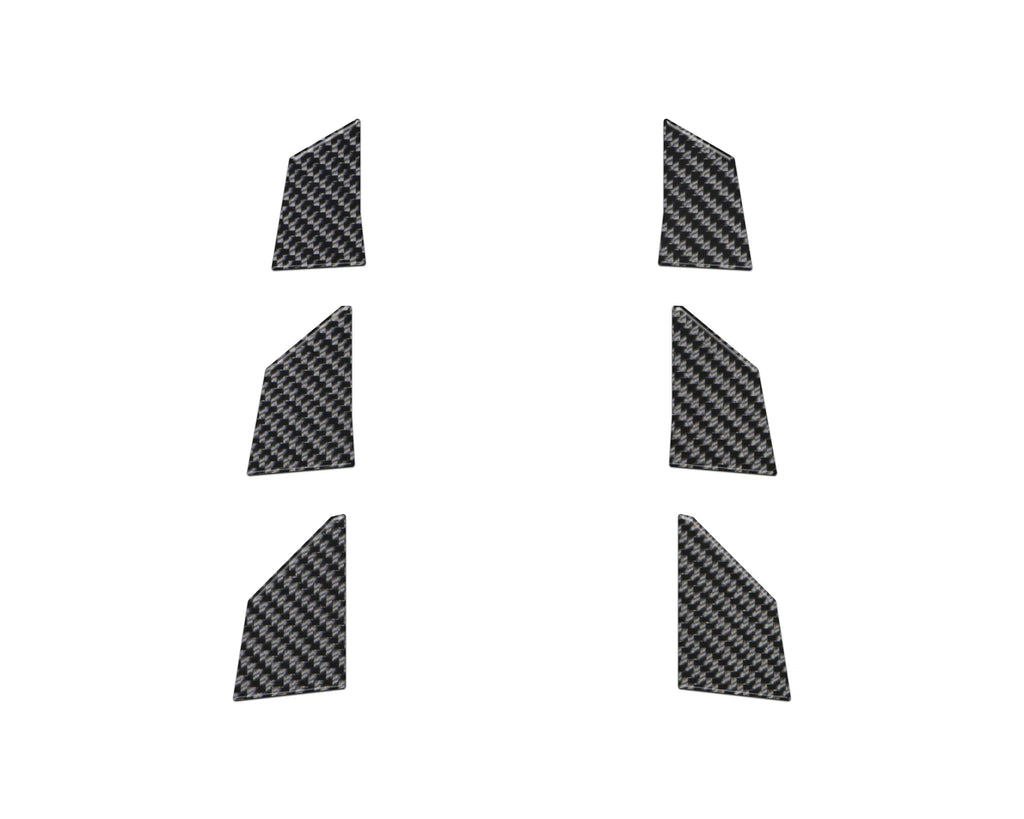 Front Fender Flare Vents Overlays for 2025-2026 Toyota 4Runner - close-up detail | Tufskinz.com