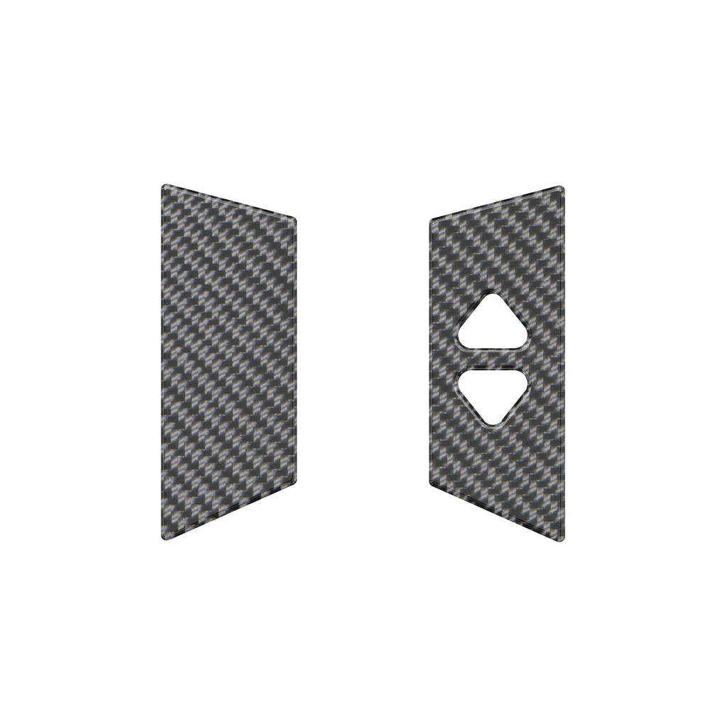 Liftgate Window Button Accent Trim for 2025-2026 Toyota 4Runner - close-up detail | Tufskinz.com