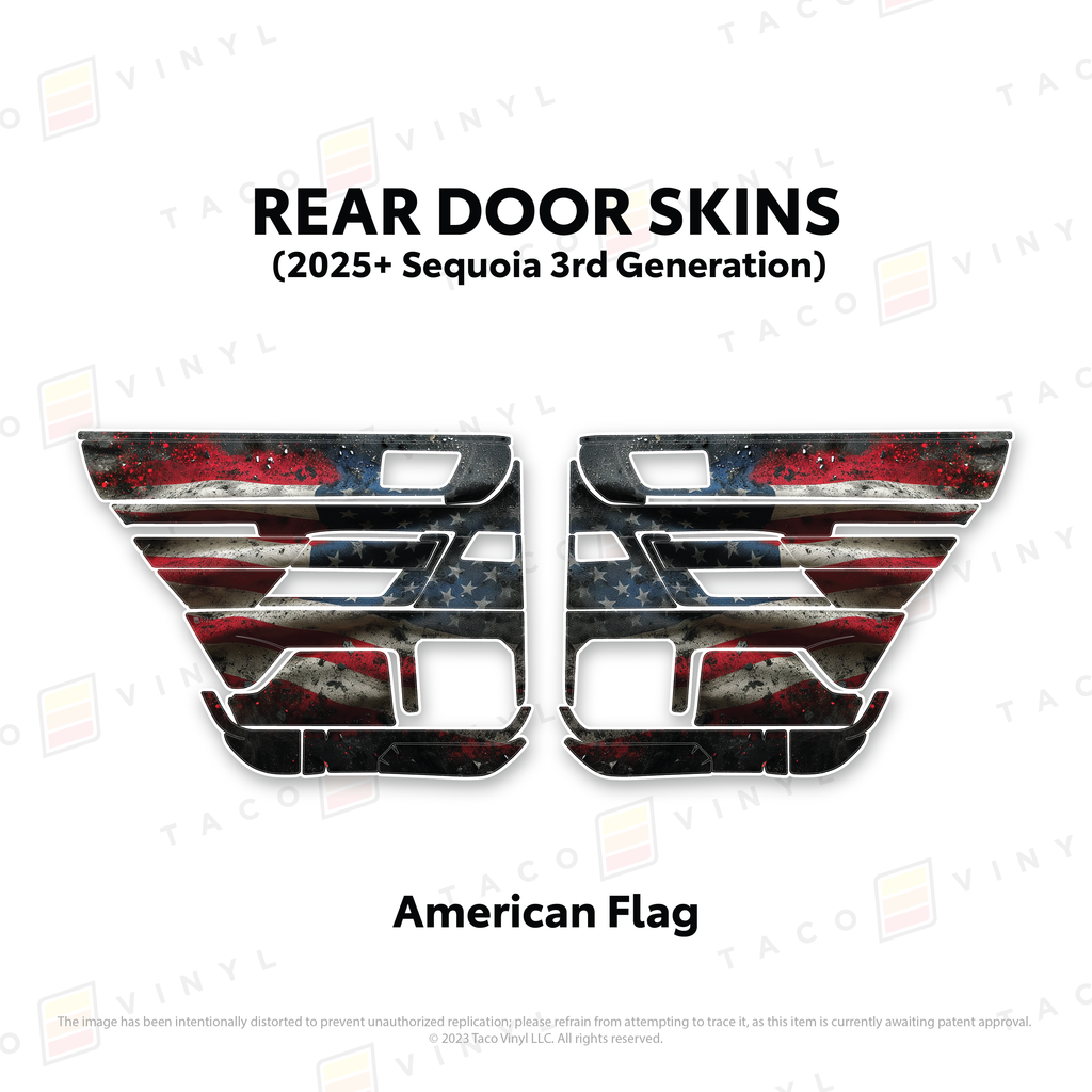 2023+ Sequoia Door Skins
