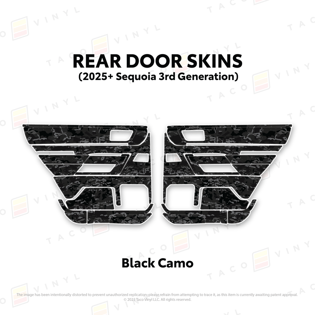 2023+ Sequoia Door Skins