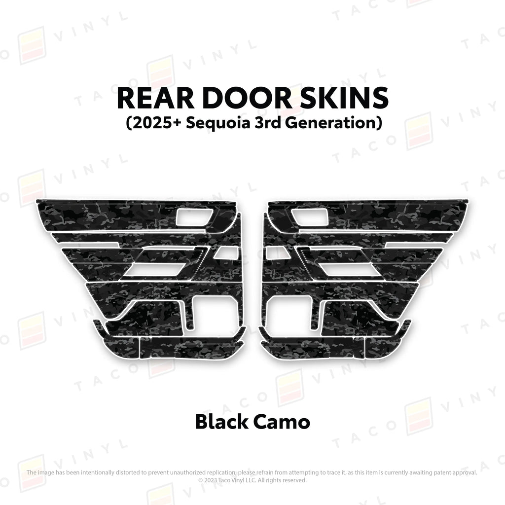 2023+ Sequoia Door Skins
