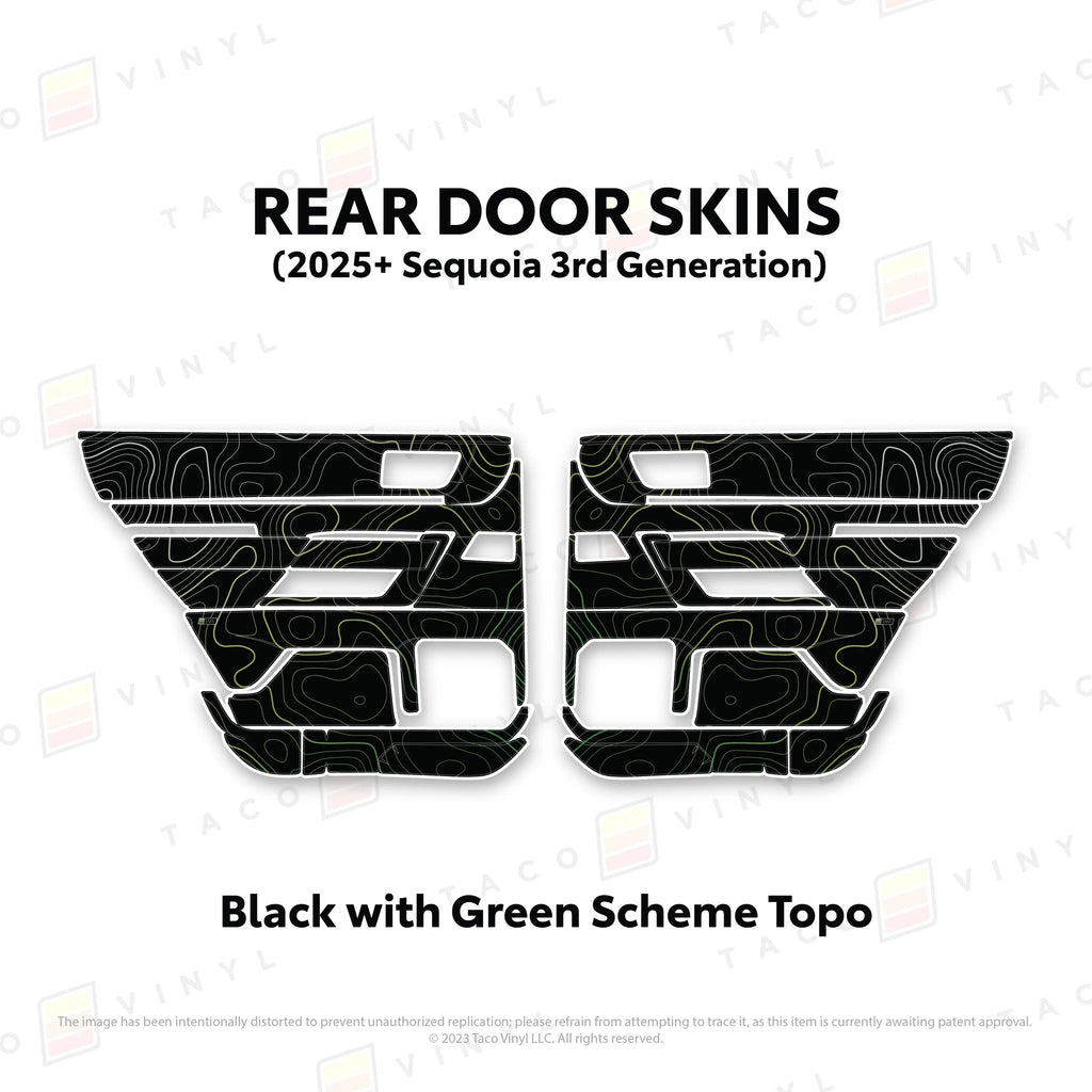 2023+ Sequoia Door Skins
