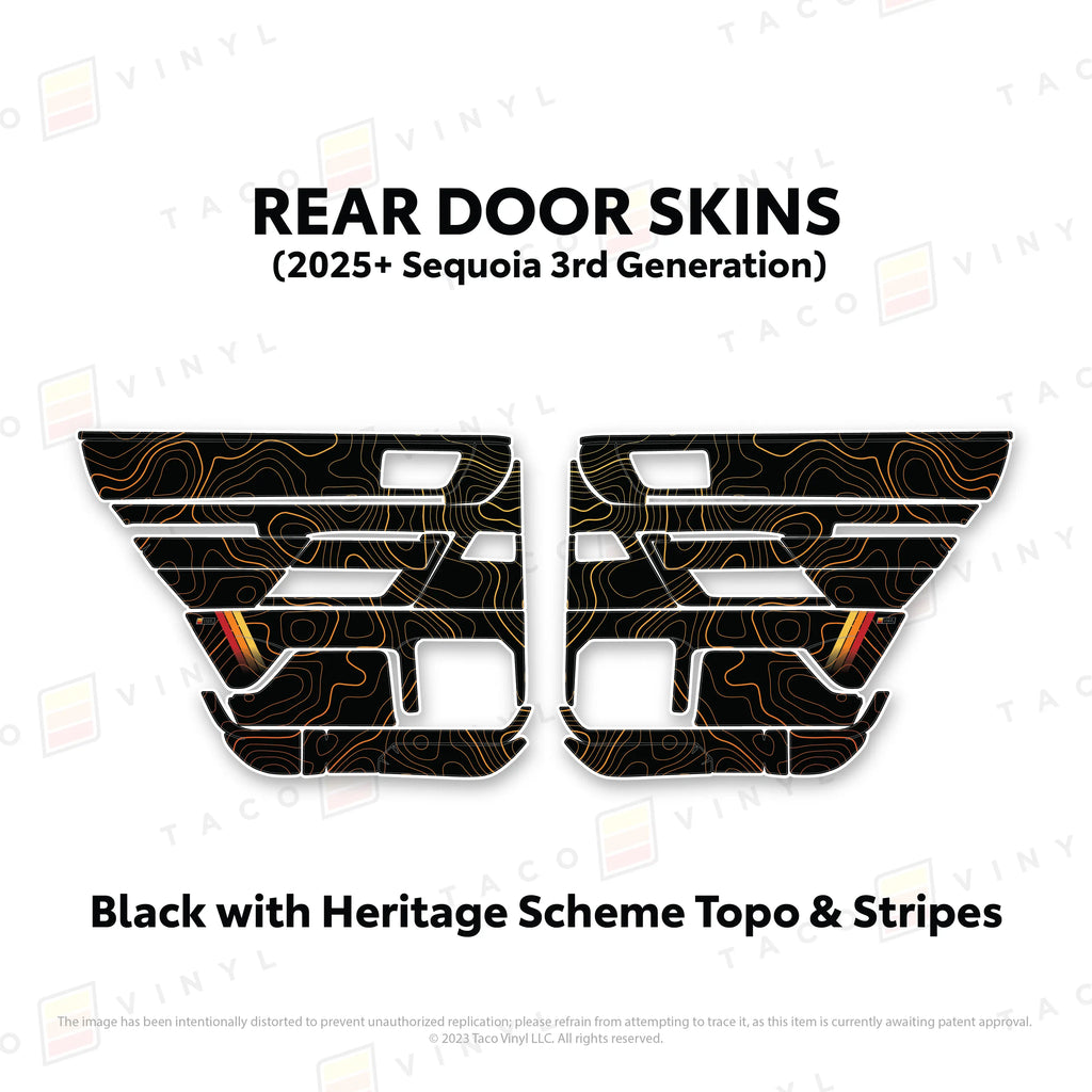 2023+ Sequoia Door Skins