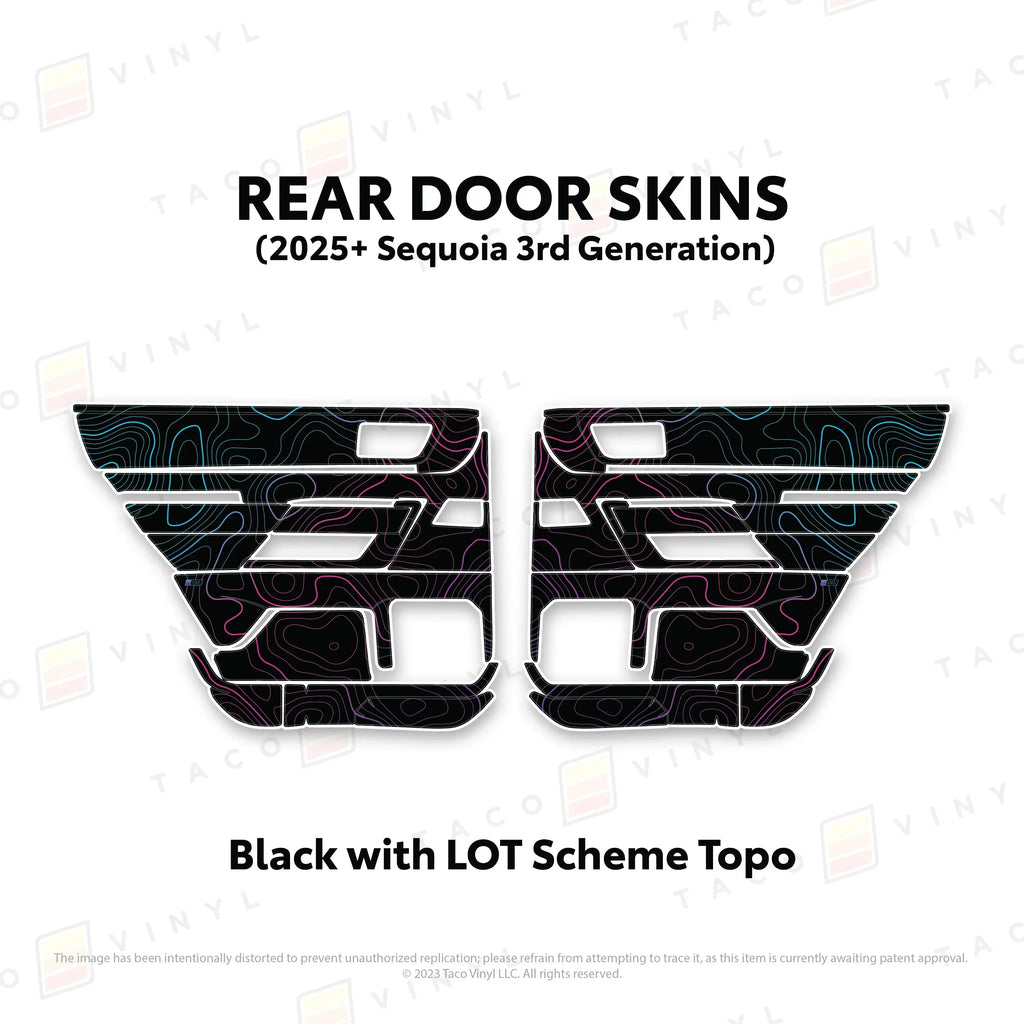 2023+ Sequoia Door Skins