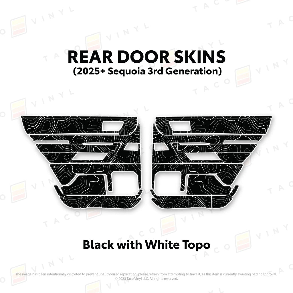 2023+ Sequoia Door Skins