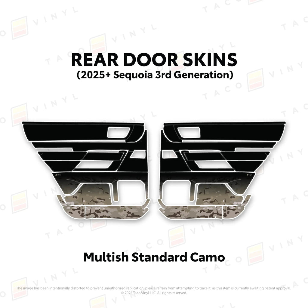 2023+ Sequoia Door Skins