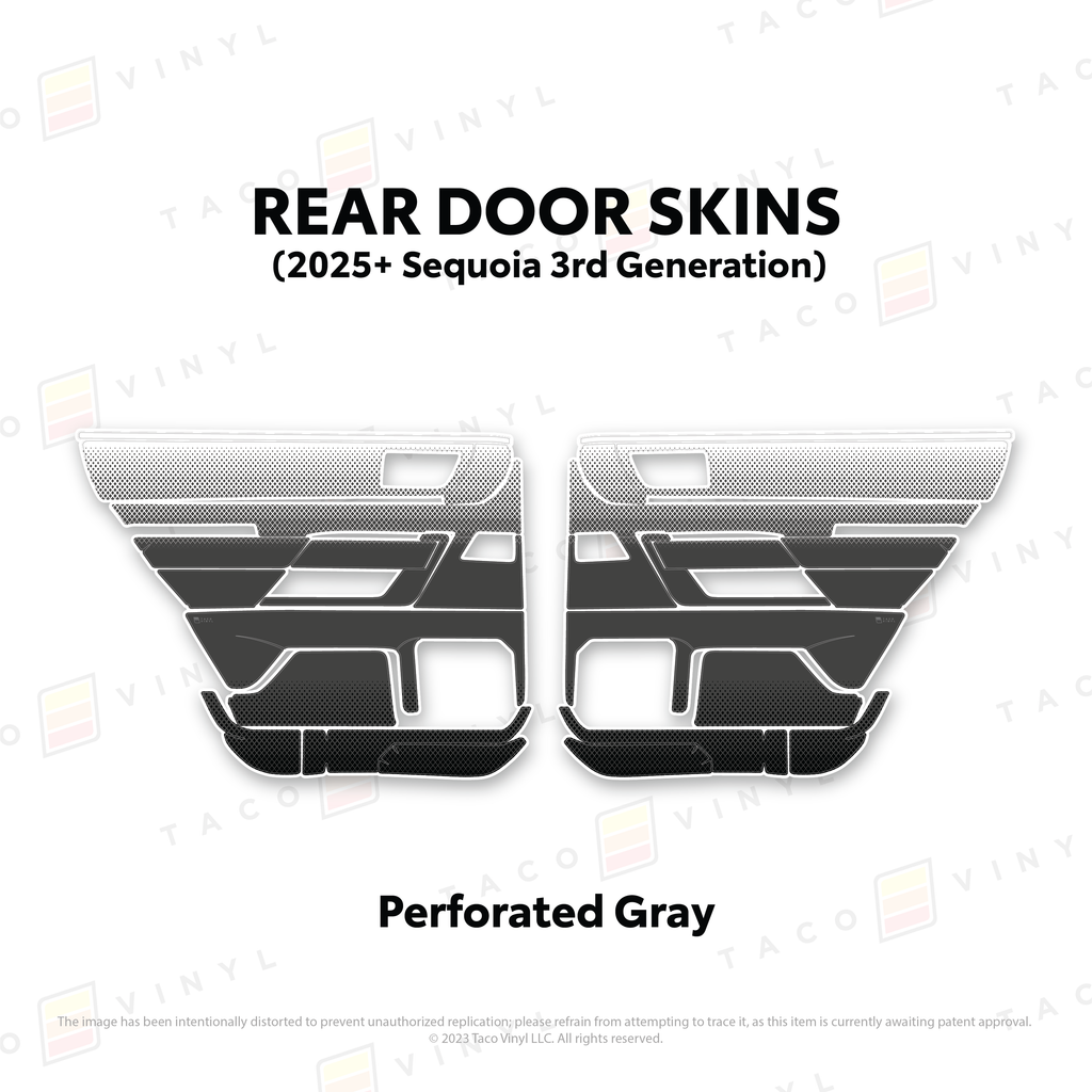 2023+ Sequoia Door Skins
