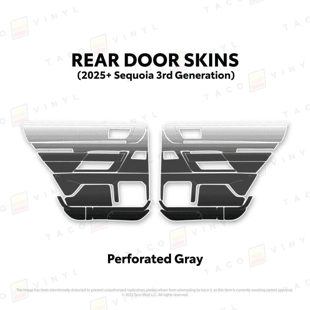 2023+ Sequoia Door Skins