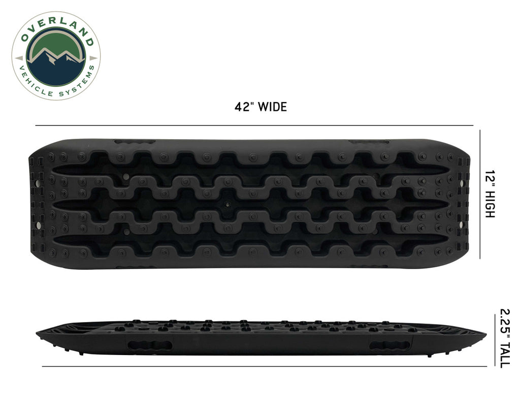 Recovery Ramp With Pull Strap And Storage Bag - Gray Black Universal