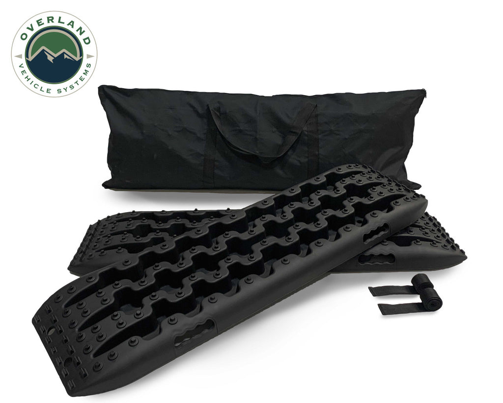 Recovery Ramp With Pull Strap And Storage Bag - Gray Black Universal