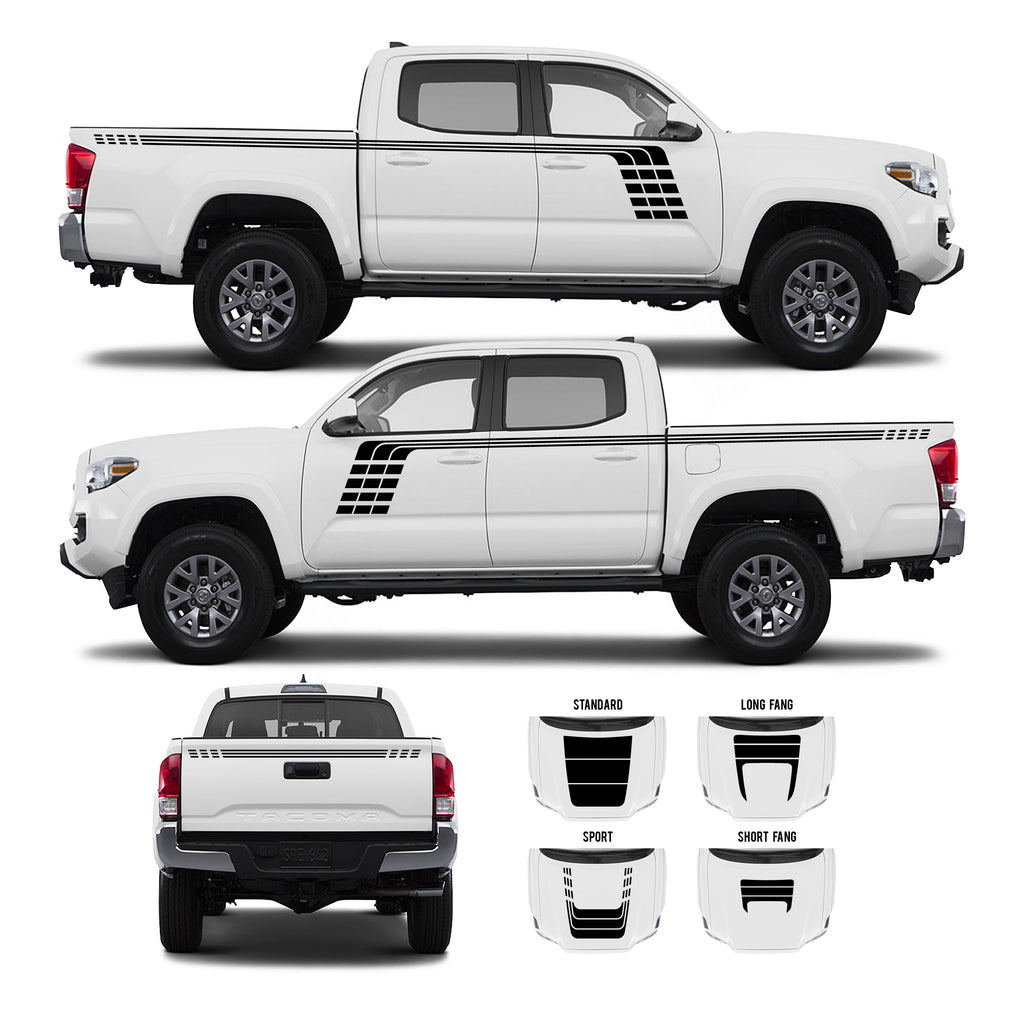 2016-2023 Tacoma Checkered Stripe Kit