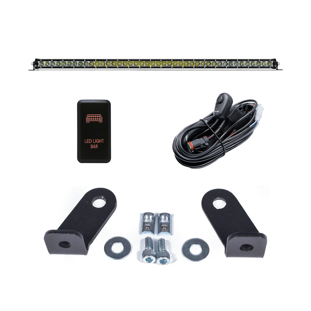 Sherpa Roof Rack LED Light Bar Bracket Kit