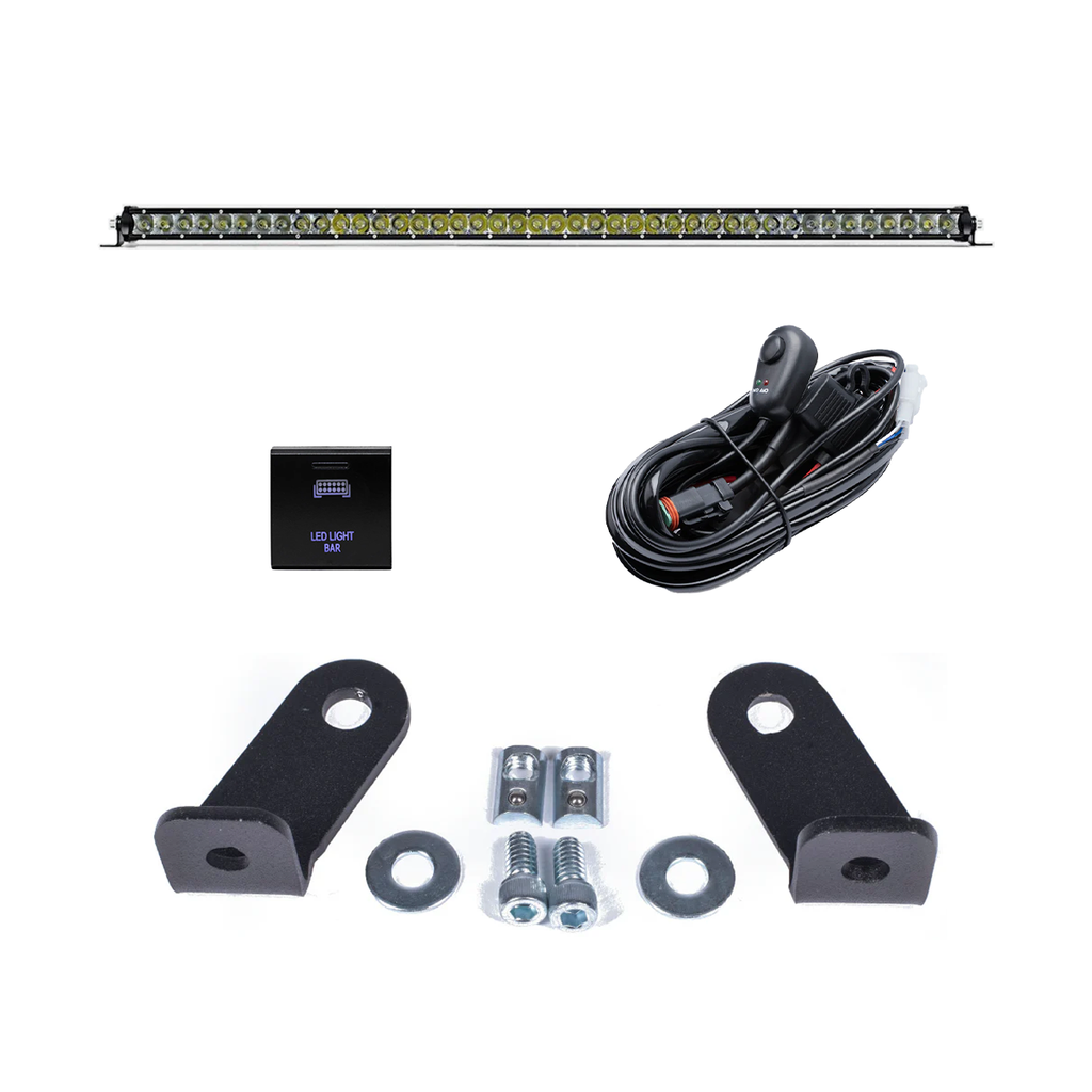 Sherpa Roof Rack LED Light Bar Bracket Kit