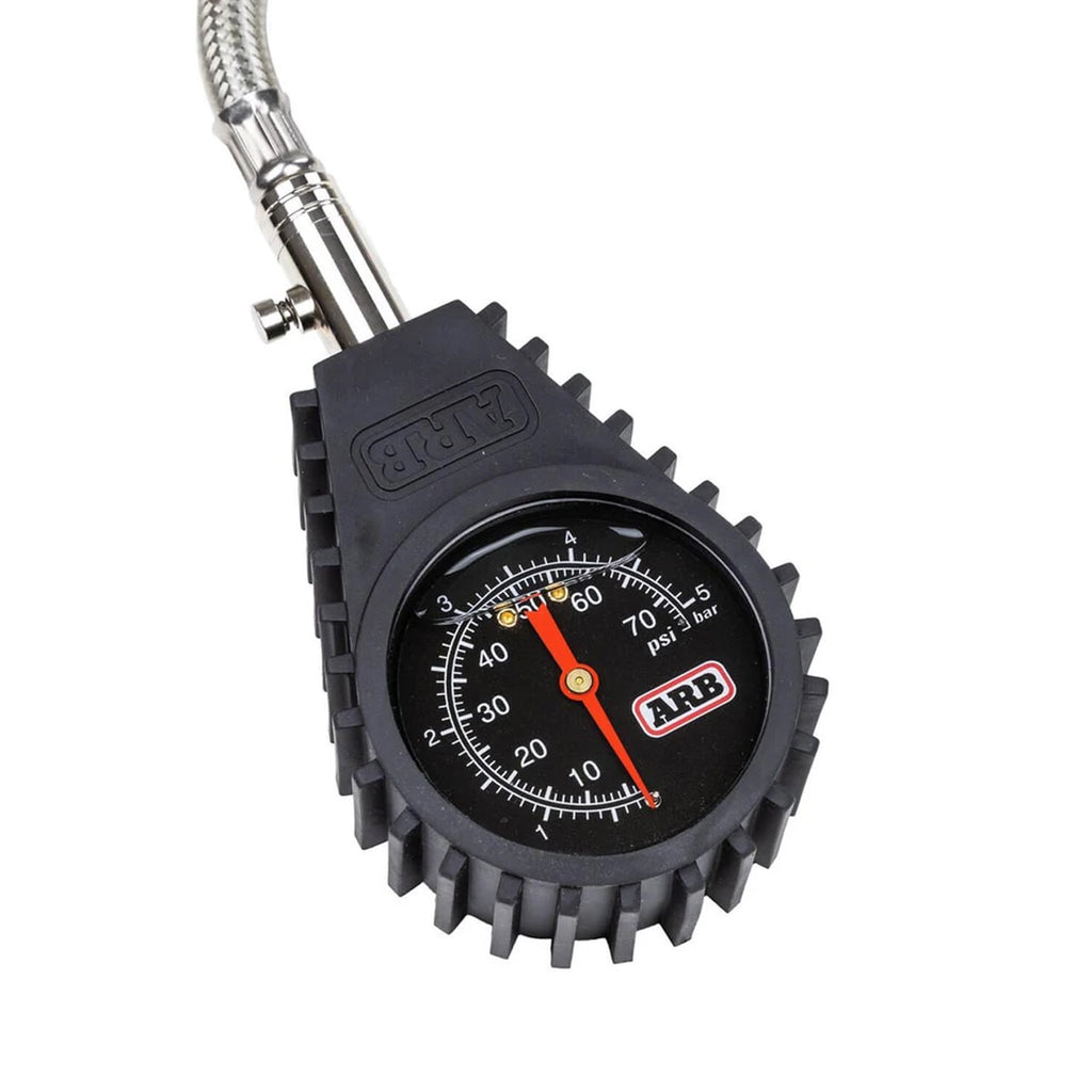 ARB tire pressure gauge on a white background