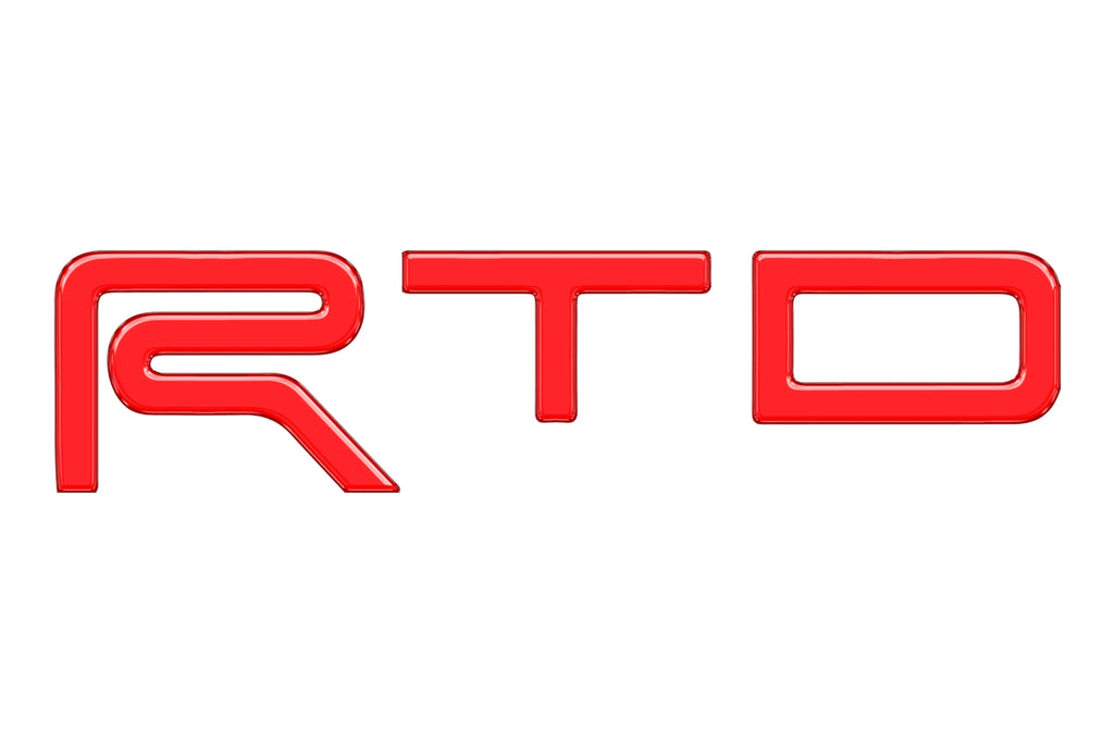 Skid Plate Letter Inserts for 2016-2026 Toyota Tacoma - close-up detail | Tufskinz.com