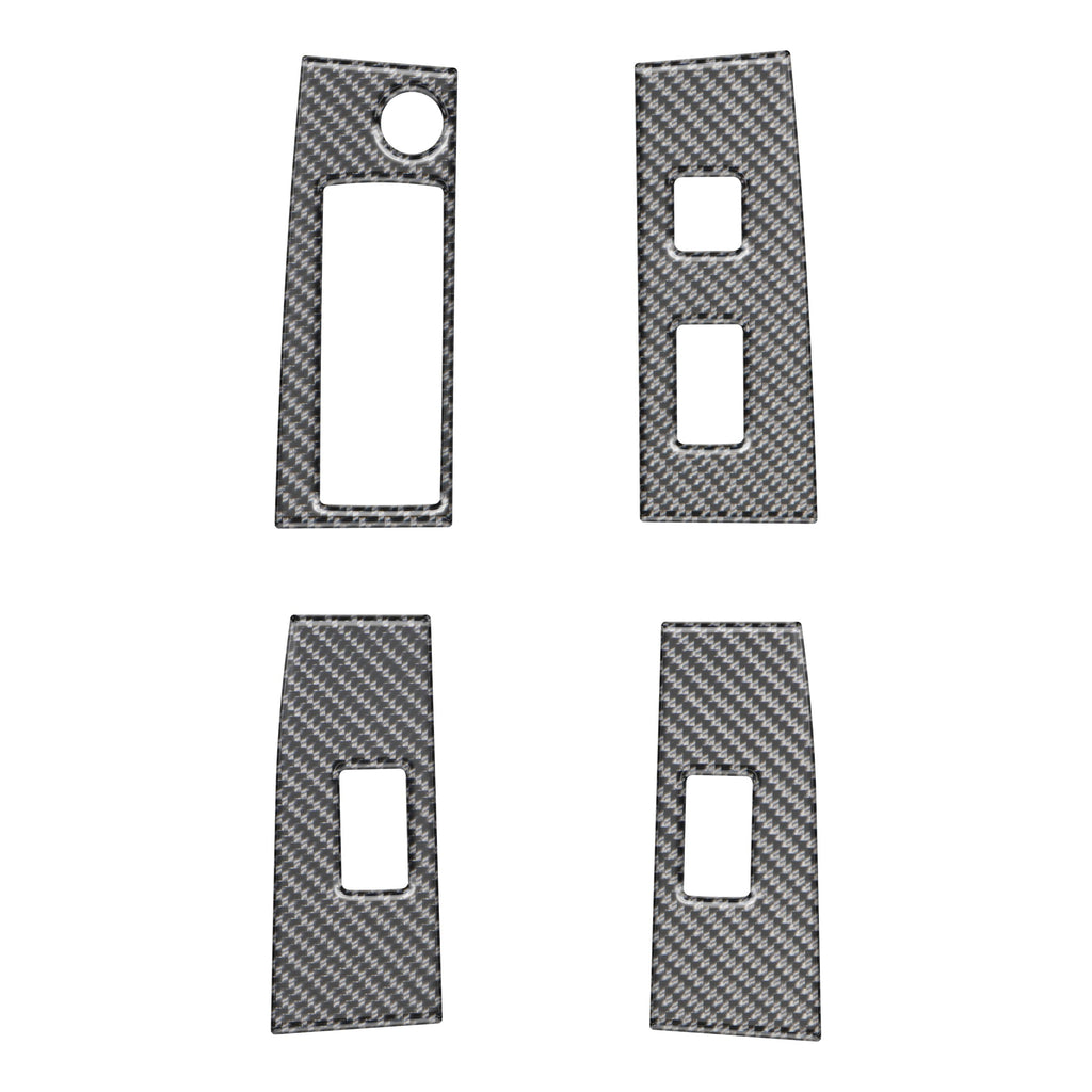 Door Switch Panel Accent Overlays Fits 2016-2023 Toyota Tacoma