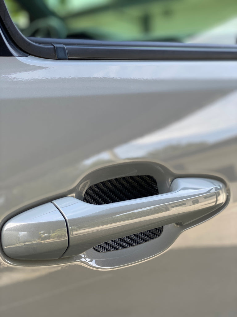 Door Handle Protective Inserts Fits 2016-2023 Toyota Tacoma & 2010-2024 Toyota 4Runner