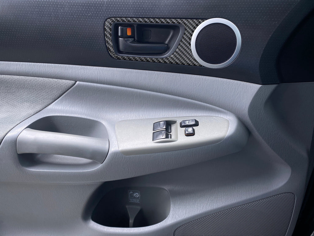 Front Door Handle Surround Overlays Fits 2005-2015 Toyota Tacoma