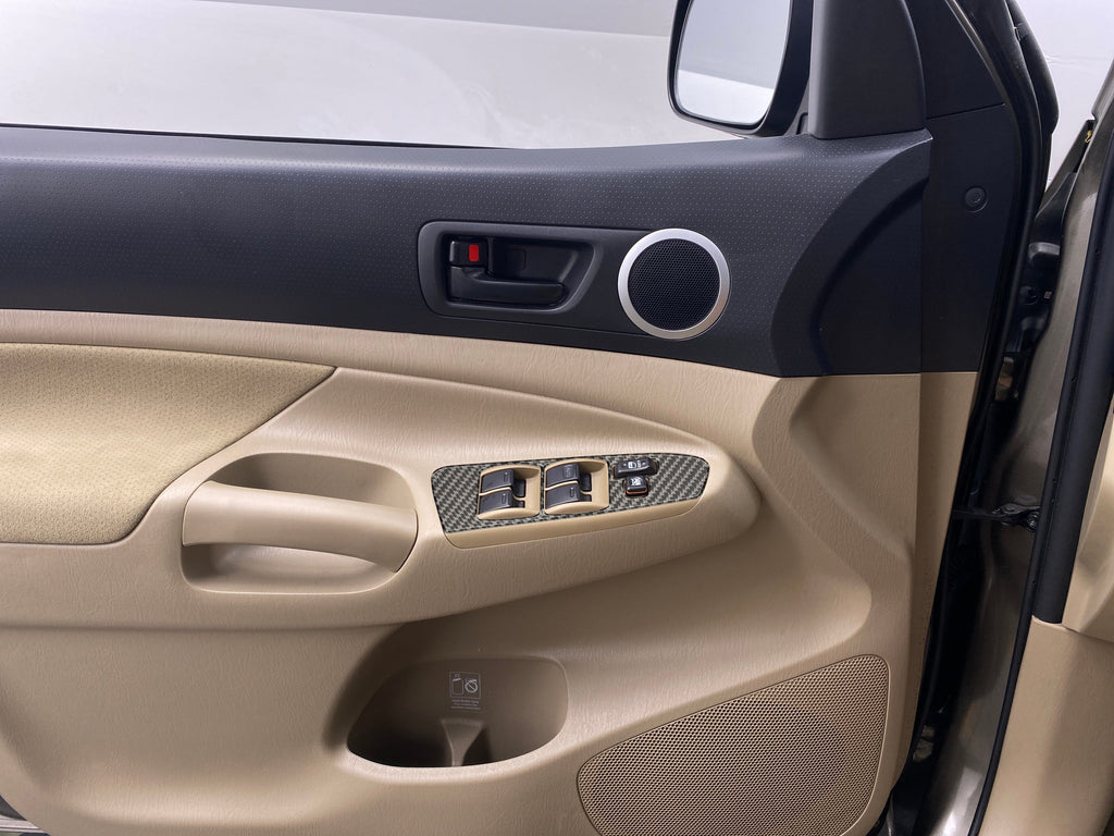 Door Switch Accent Overlays Fits 2005-2011 Toyota Tacoma