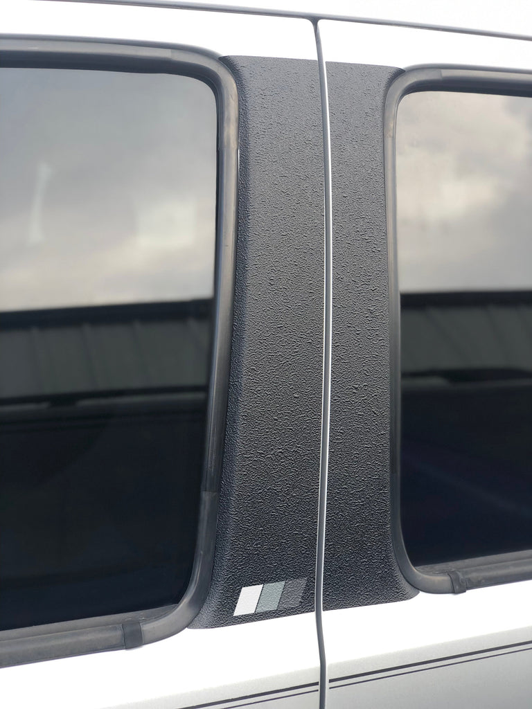Textured Door Pillar Protection Overlays Fits 2005-2015 Toyota Tacoma