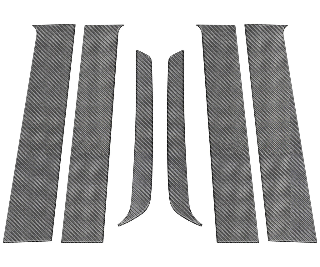 Door Pillar Overlays for 2024-2026 Toyota Tacoma - close-up detail | Tufskinz.com