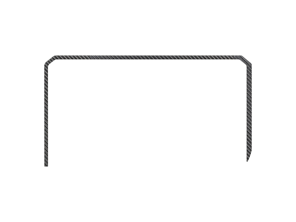 Toyota climate control accent trim close-up by Tufskinz