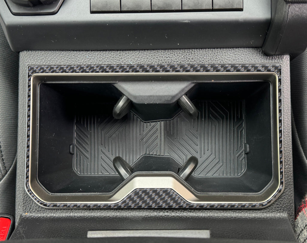 Front Cupholder Accent Trim Fits 2024-2025 Toyota Tacoma