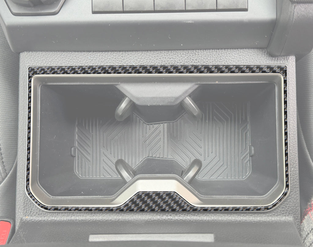 Front Cupholder Accent Trim Fits 2024-2025 Toyota Tacoma