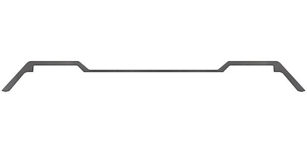 Front Bumper Upper Line Accent Trim Fits 2024-2026 Toyota Tacoma
