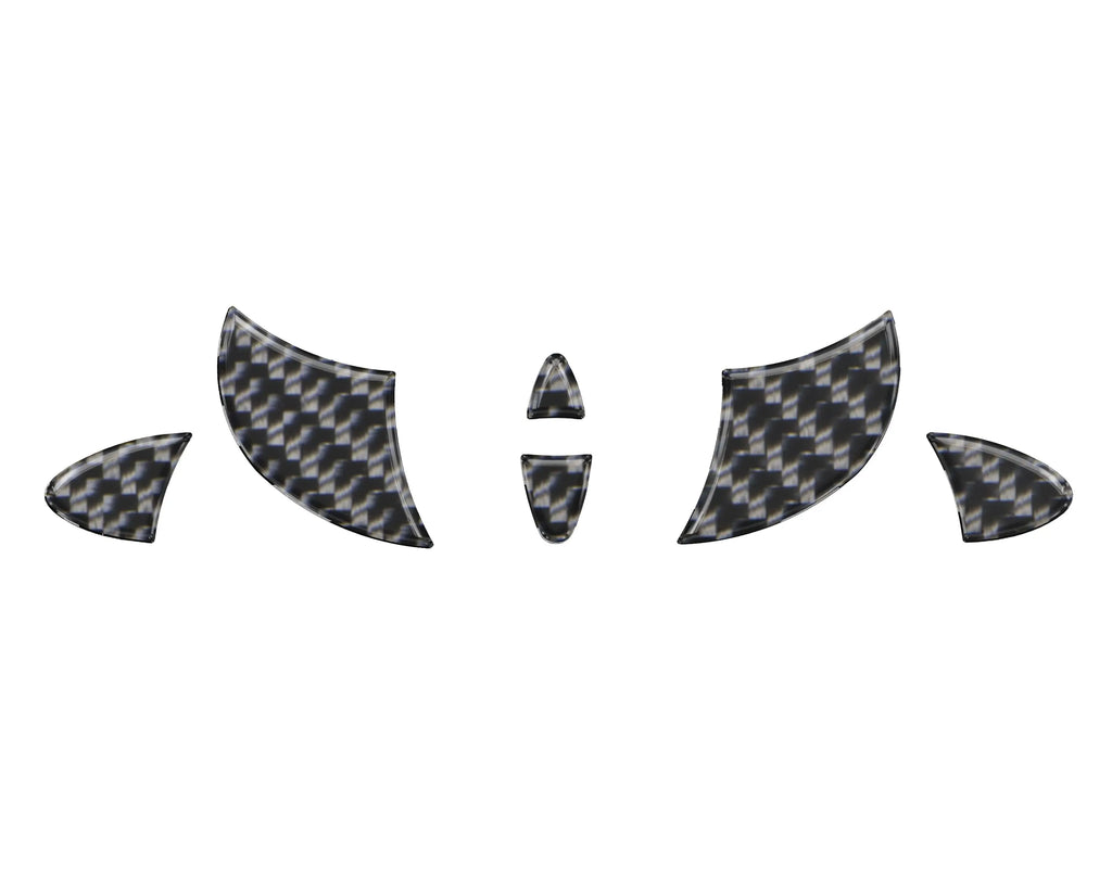 Toyota Tacoma and 4Runner steering wheel emblem inserts by Tufskinz