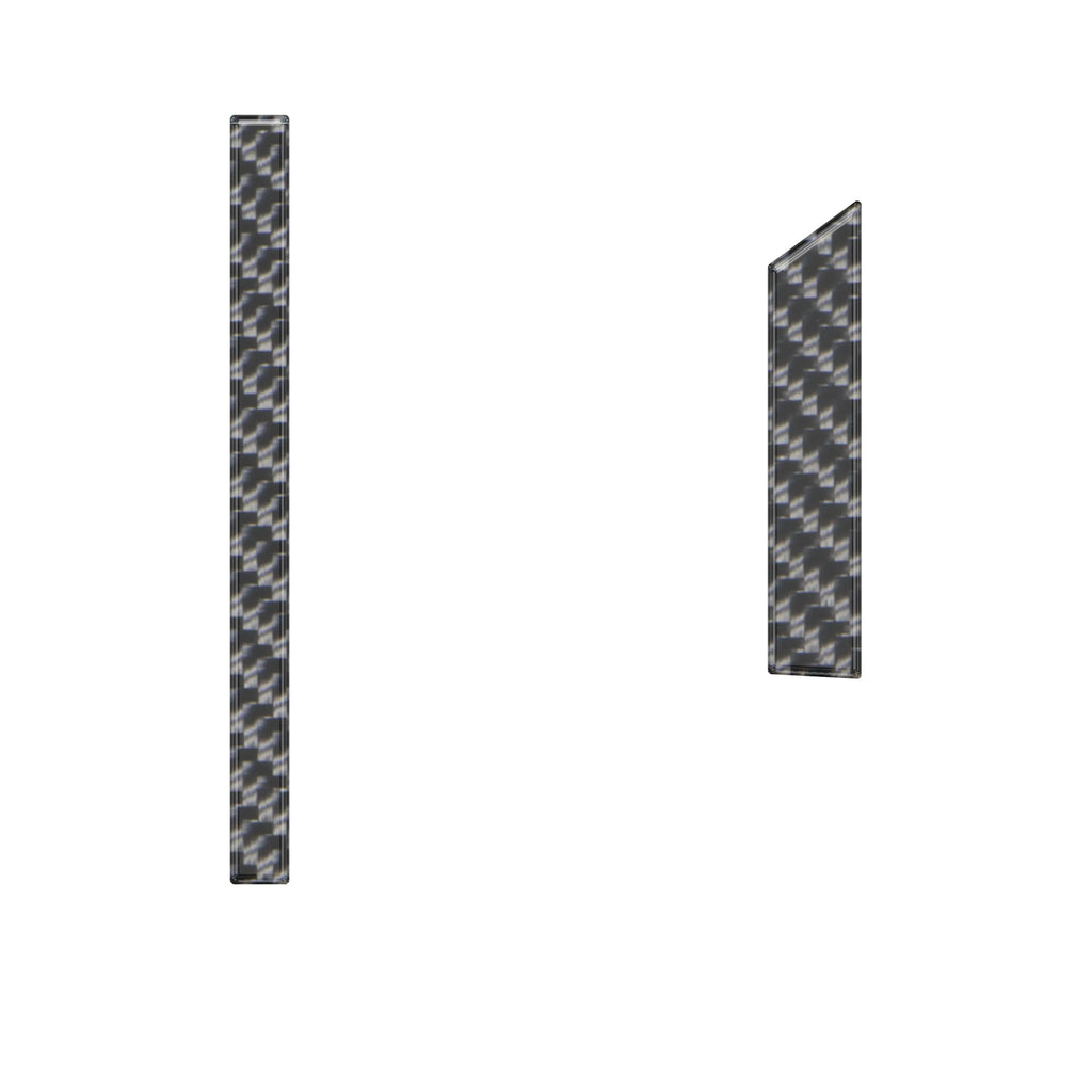 Center Console Lines Accent Trim for 2024-2026 Toyota Tacoma & 2025-2026 4Runner - close-up detail | Tufskinz.com