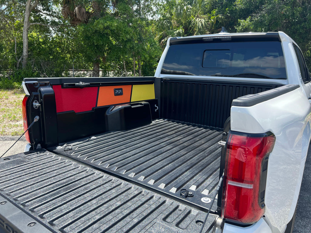 Inner Bedside Overlays Fits 2024-2026 Toyota Tacoma(without Truck Bed Power Port)